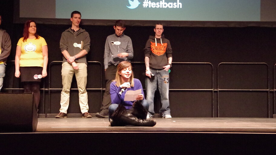 Throwback Wednesday: Deborah Reid 99 Seconds at TestBash Brighton image