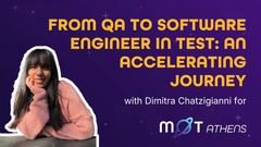 A personal journey from manual tester to software engineer in test, highlighting the similarities and differences between manual and automation testing image