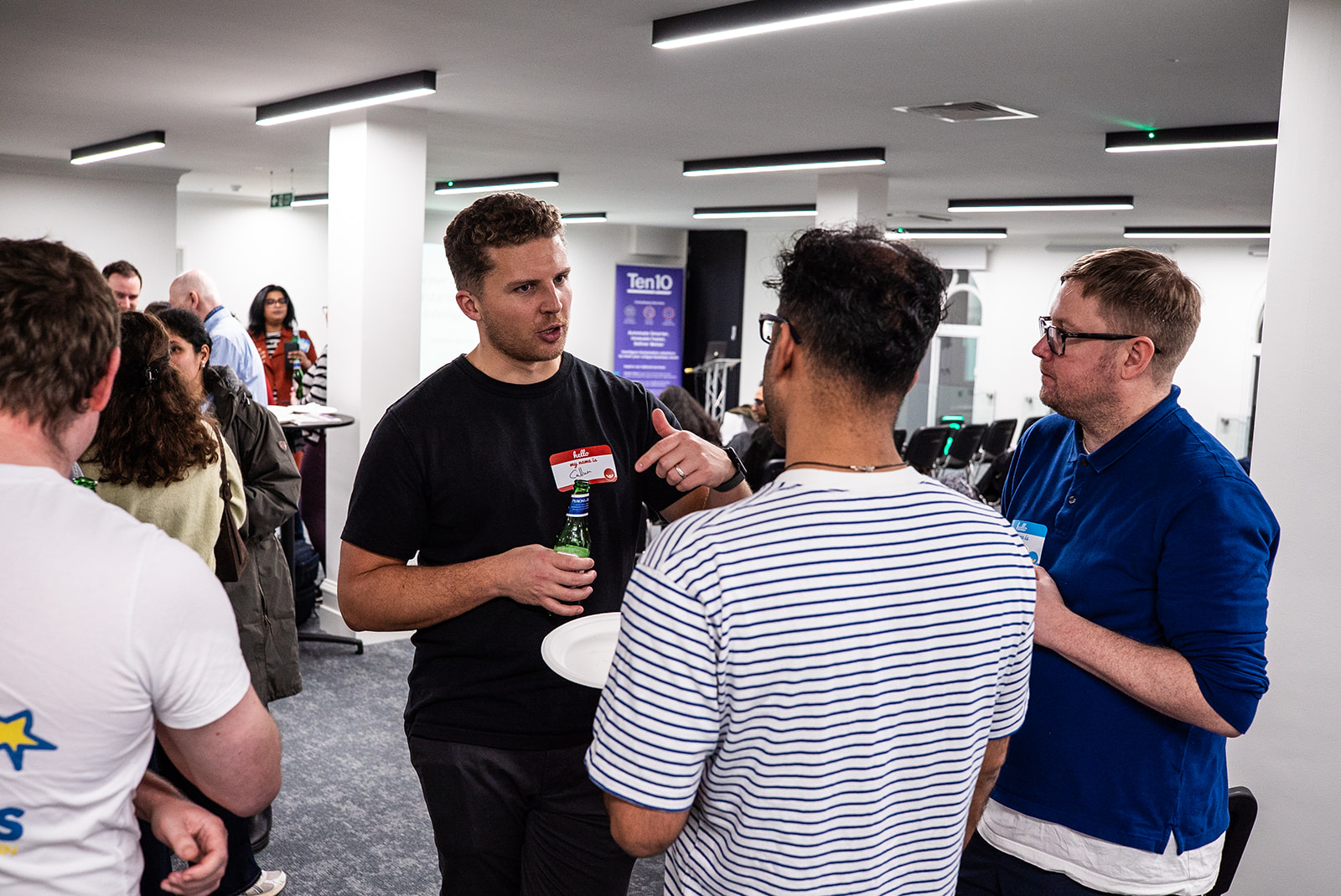 Quality people chattering away at MoT London