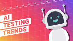 Do software testers plan to use AI in software testing within 6 months? image