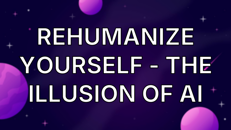 Rehumanize yourself - the illusion of AI image