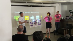 Giz Us a Job Goat.

Diana Dromey's goat lives on at Leeds Atelier (she drew it last year).

Thanks for an awesome Leeds Atelier! image