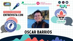 En vivo SeleniumConf con Óscar Barrios image