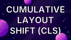 Cumulative Layout Shift (CLS) image