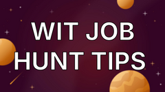 WIT Job hunt tips  image