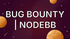 Bug Bounty | NodeBB image