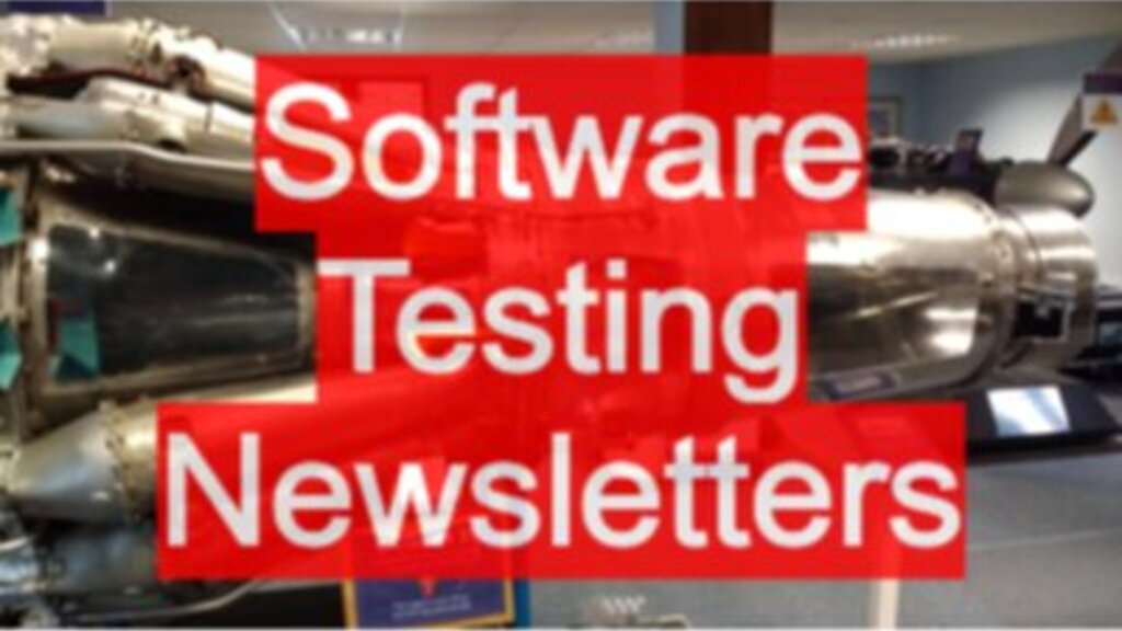 List of the Top Software Testing Newsletters image