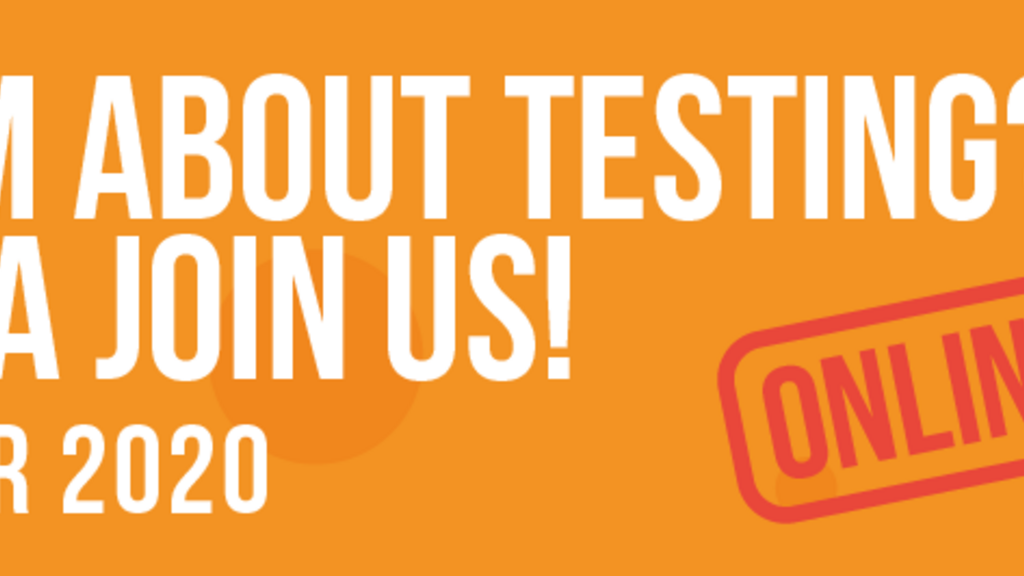 TestBash Netherlands Online 2020 - Workshops Day banner image