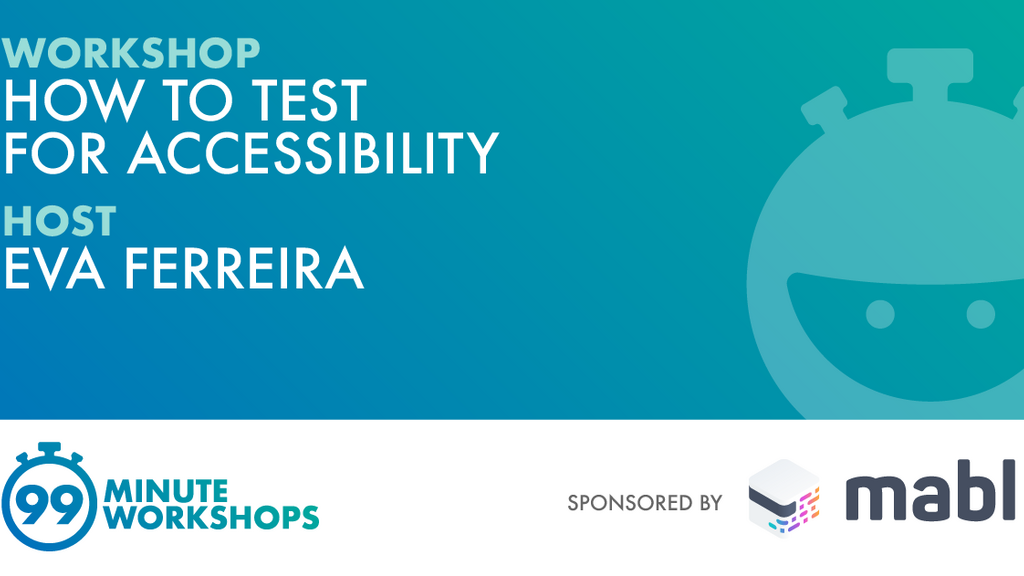How to Test for Accessibility banner image