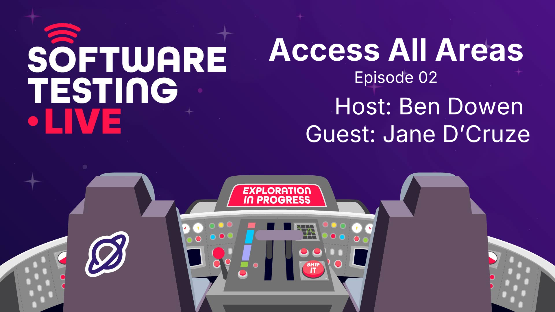 Software Testing Live: Episode 02: Access All Areas banner image