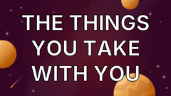 The Things You Take With You image