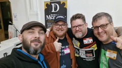 Got the opportunity to sit and have a chat with these wonderful humans! 
(Ben, Dan and Titus). image