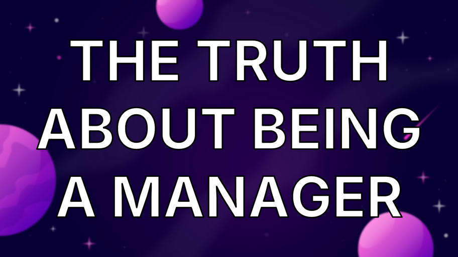 The truth about being a manager image