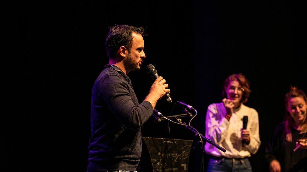 On the 99 second stage at MoTaCon image