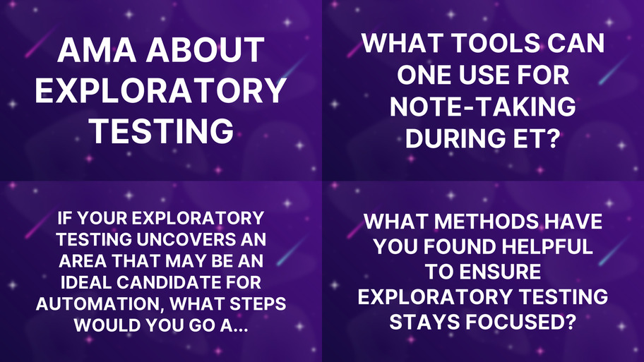 AMA about Exploratory Testing image