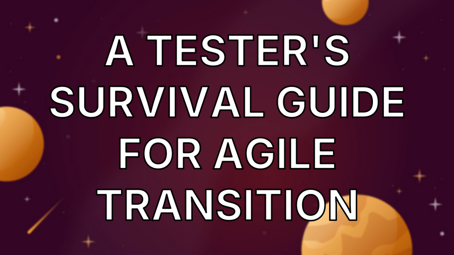 A tester's survival guide for agile transition image