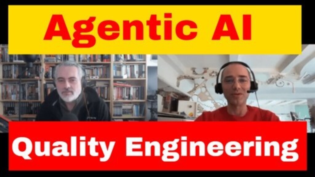 Software Testing Podcast - Agentic AI Quality Engineering - The Evil Tester Show Episode 030 image