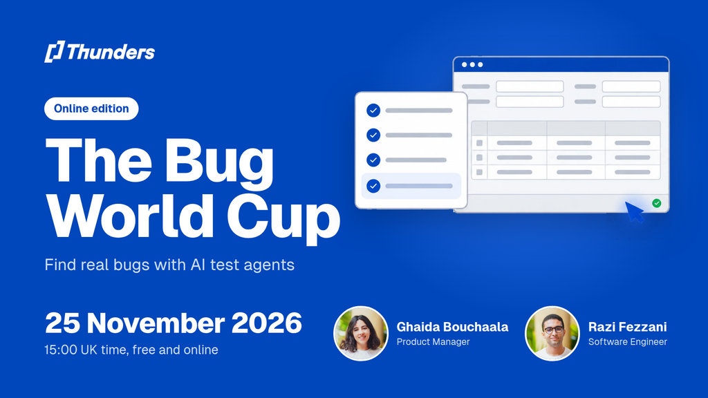 The Bug World Cup 🏆 Online Edition: Find Real Bugs With AI Test Agents image