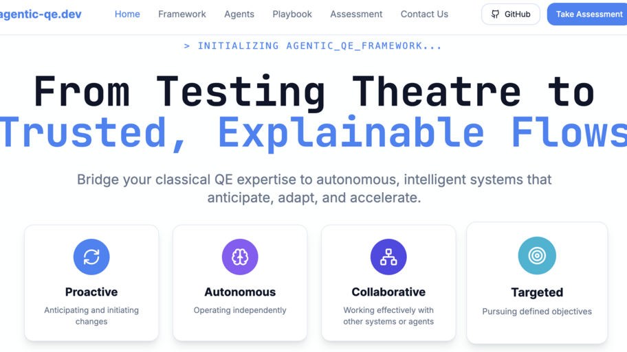 Agentic QE Framework image