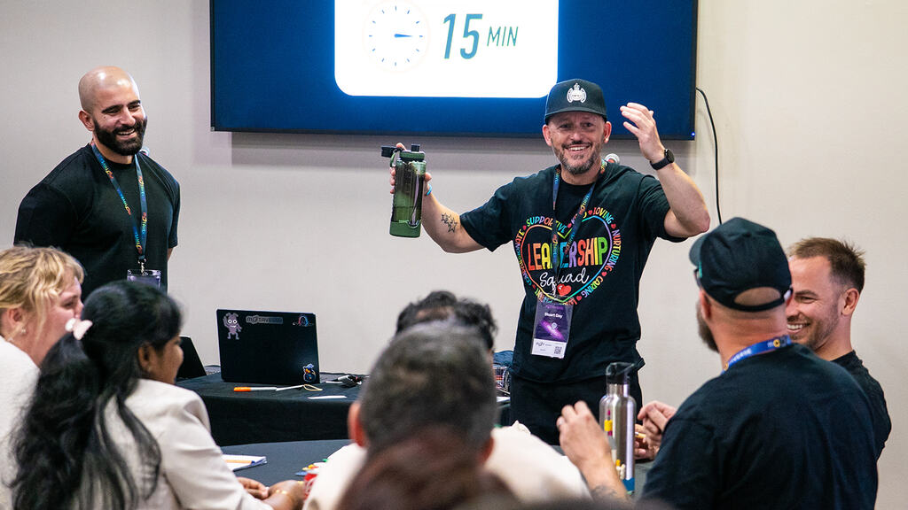 The Quality Coaching Workshop, an action shot! image