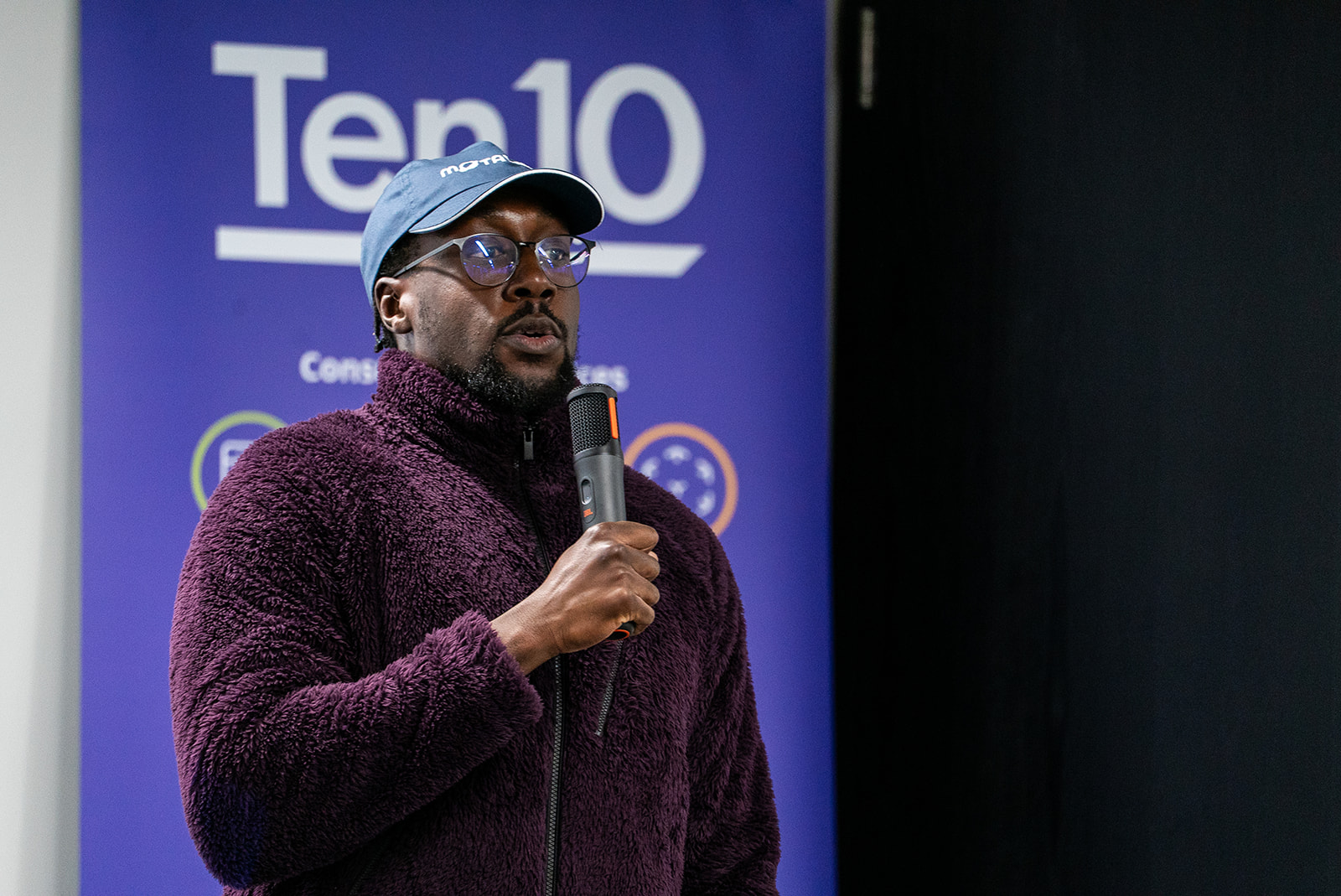 Eamon Droko does a 99 second talk at MoT London