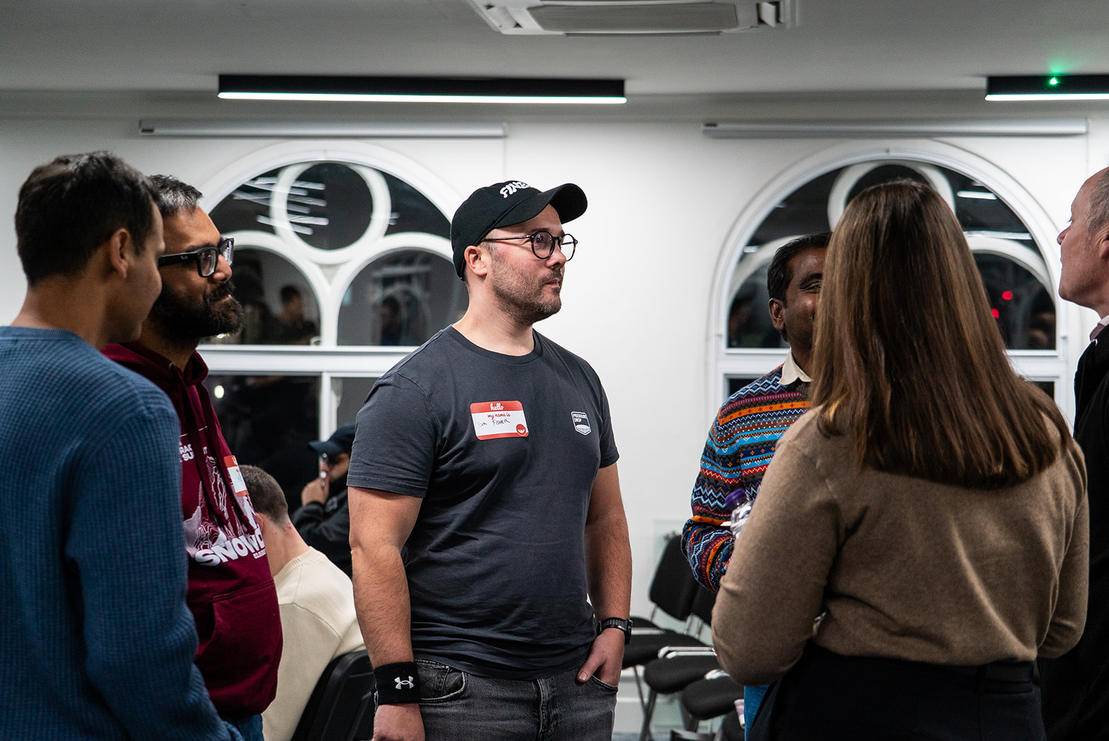 Quality people chattering away at MoT London