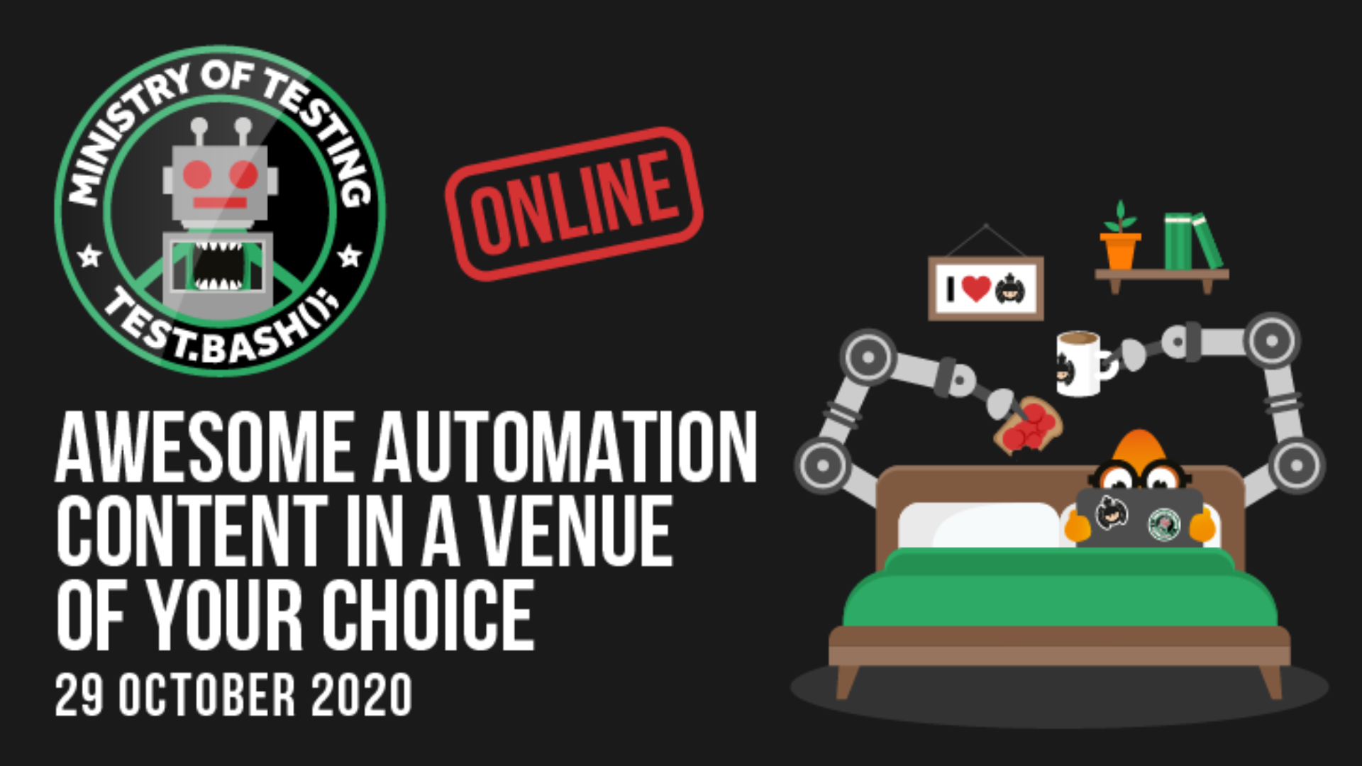 Test.bash('Online'); 2020