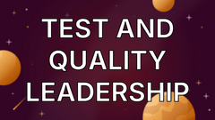 Test and Quality Leadership image