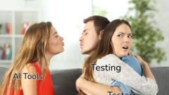 When Tester is commited to Testing but AI Tools looks more fascinating. image