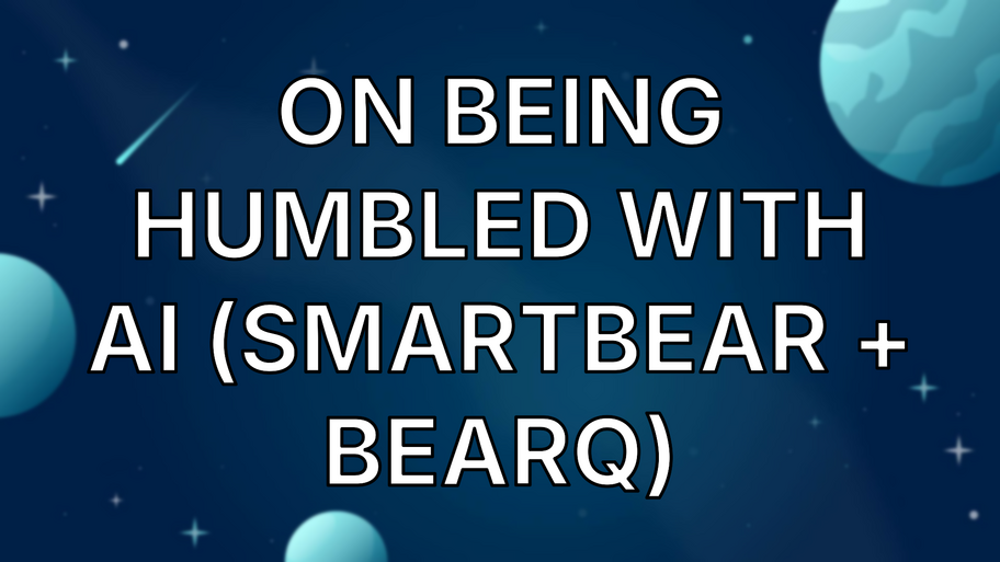 On being humbled with AI (SmartBear + BearQ) image