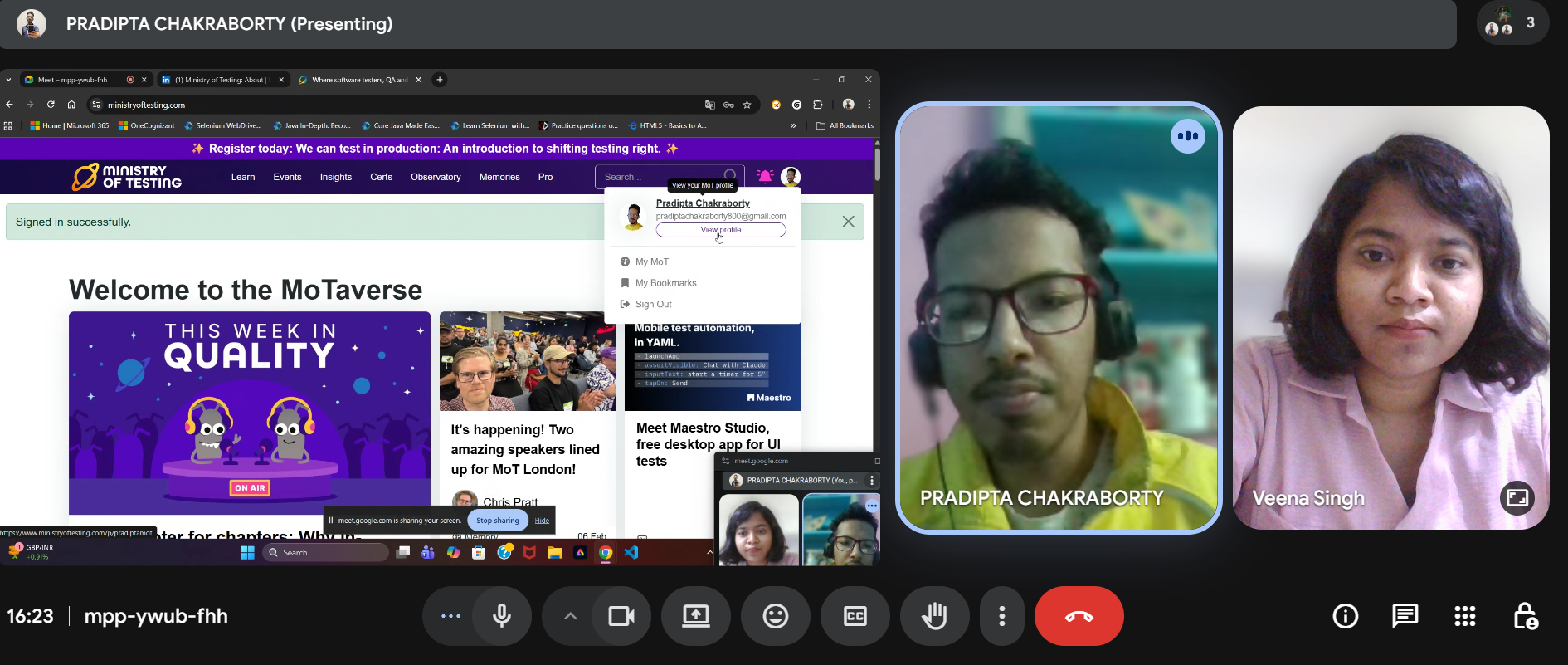 QA Talks, MoT &amp; A Little Weekend Magic