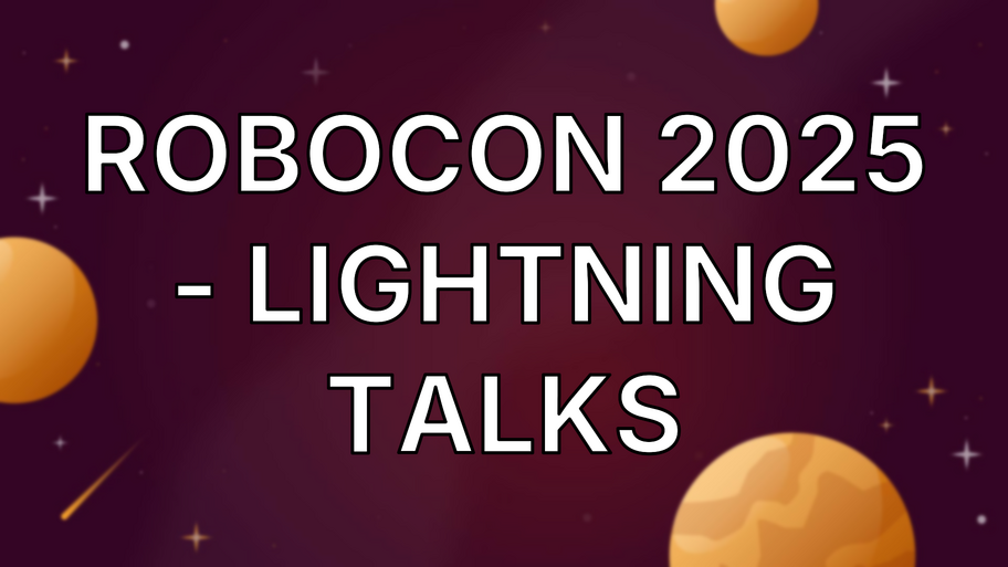 RoboCon 2025 - Lightning Talks image