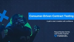 Watch this talk from Raquel Bautista-Garrido on Consumer Driven Contract Testing and understand why you should include it in your test strategy image