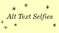 Alt Text Selfies image