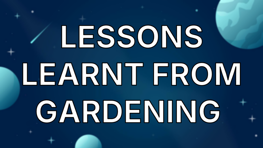 Lessons learnt from gardening  image
