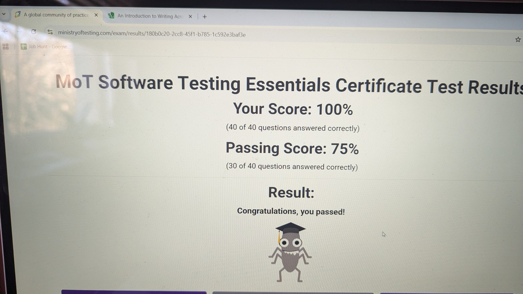 2026 Goals - Progress already! image