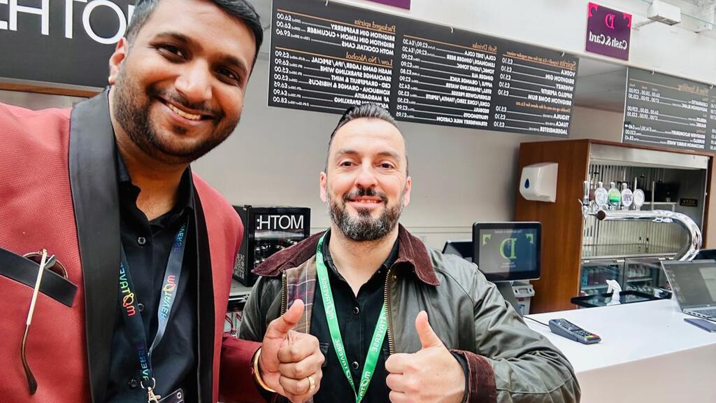 One with Boris Borissov at the Coffee Area image