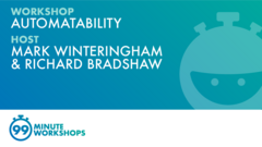 The success of automation is directly related to how automatable a product is. In this workshops we'll learn what automatability is, how to analyse it and use that knowledge in our strategies image