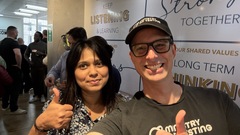 Who's got two thumbs and likes to test? image