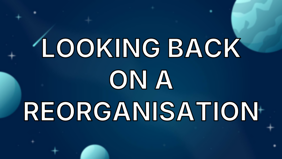 Looking Back on a Reorganisation image
