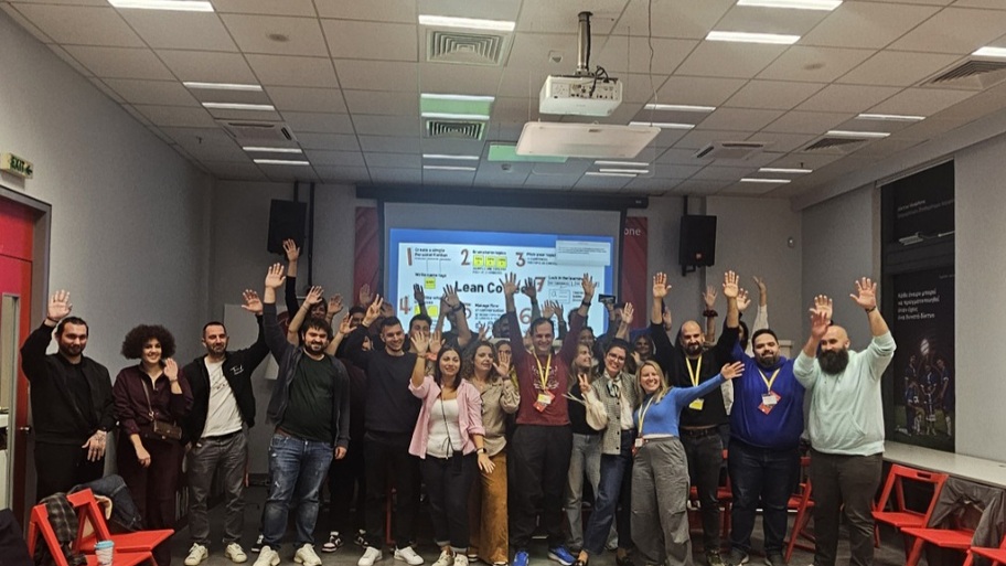 ΜoT Athens Lean coffee at Vodafone image