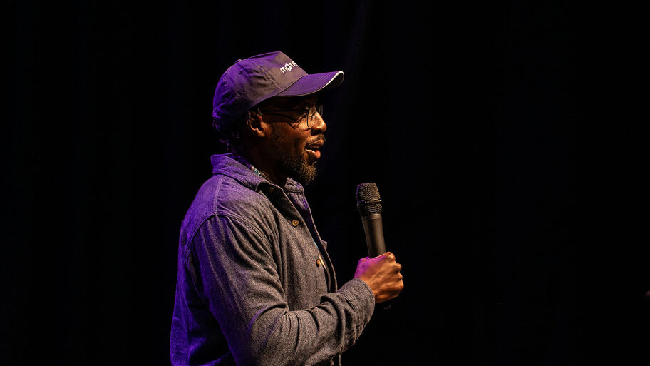 When there's 99 second talks, Eamon Droko is there! image