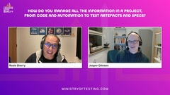 Loved the description of levels from junior, mid level and senior about the repercussions of finding a bug with the senior wanting to understand the "ecosystem" of how the bug was introduced in the first place, beyond the root cause of the bug. Almost, is there a root cause to the root causes? Very good. image