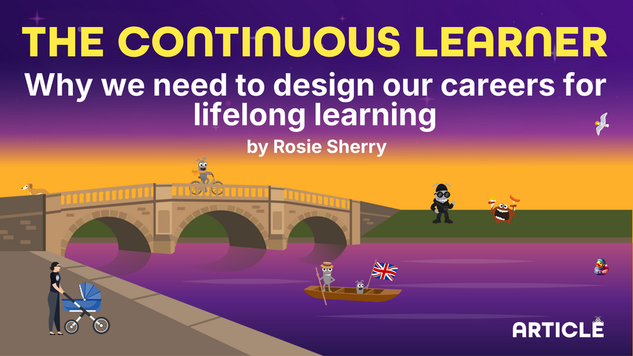 The continuous learner: Why we need to design our careers for lifelong learning image