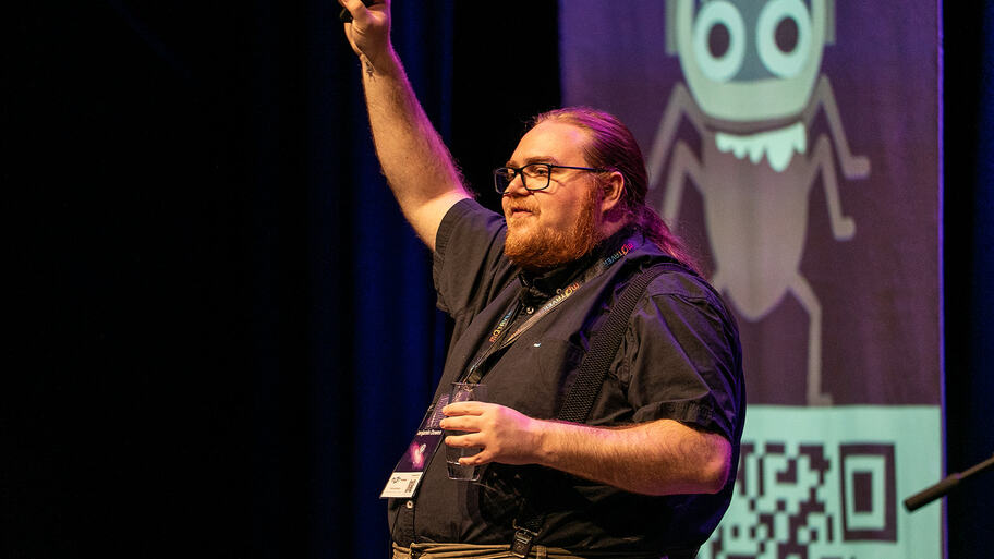 I'm sure Ben was showing how tall I am image