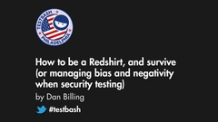 How To Be A Redshirt And Survive! - Dan Billing image