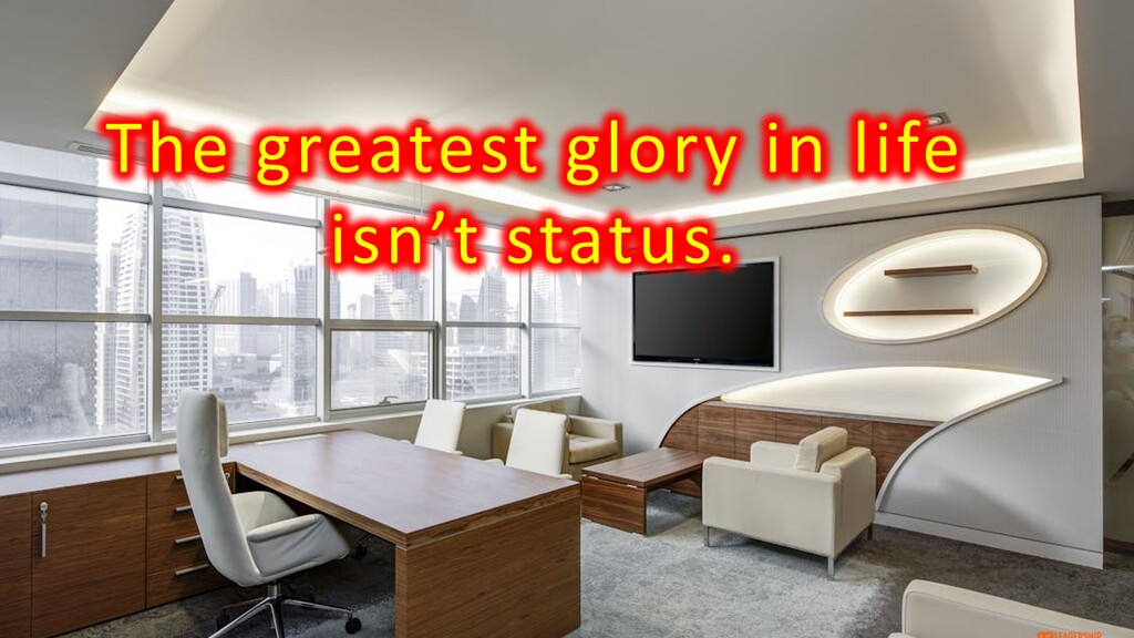  The Glory of Leadership  image