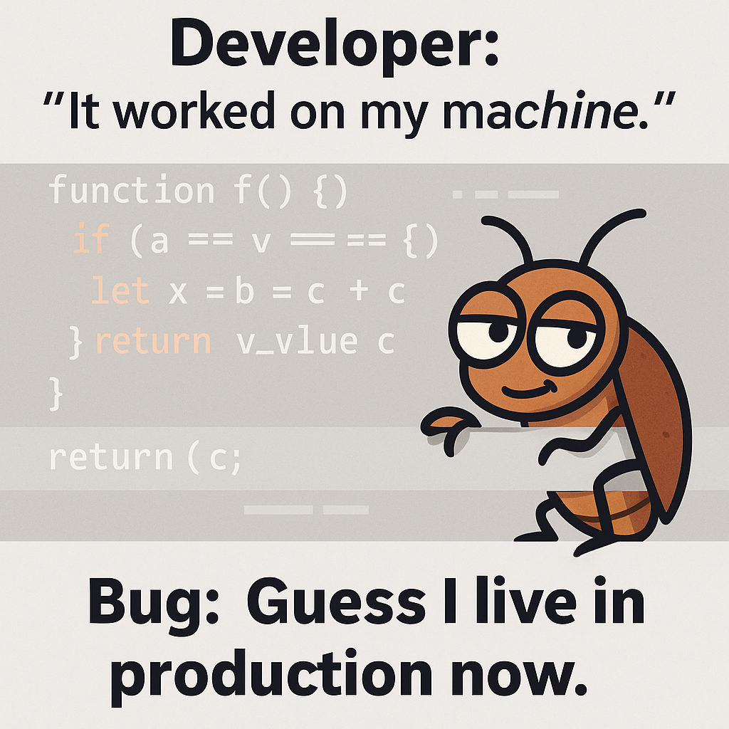 “Every bug tells a story – not just about code, but about communication, process, and priorities.”
The funniest bugs often become the most valuable lessons. 😊 
😁 🐞 Ministry of Testing hashtag#QualityAssurance hashtag#Leadership hashtag#AutomationTesting hashtag#QACommunity hashtag#AgileTesting