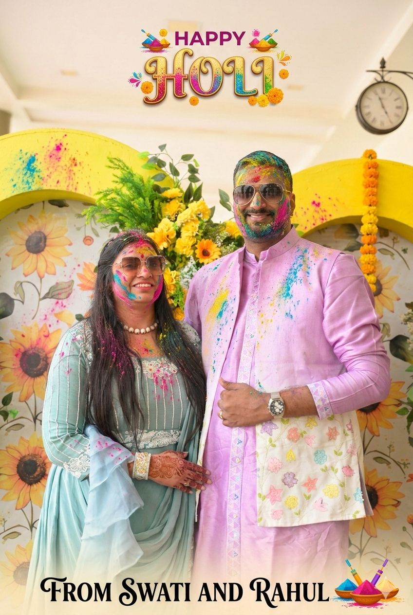 Holi is an indian festival that is about colors, energy, positivity and victory of goodness over evil.

Wishing the MoTaverse a happy holi and vibrant year ahead :)