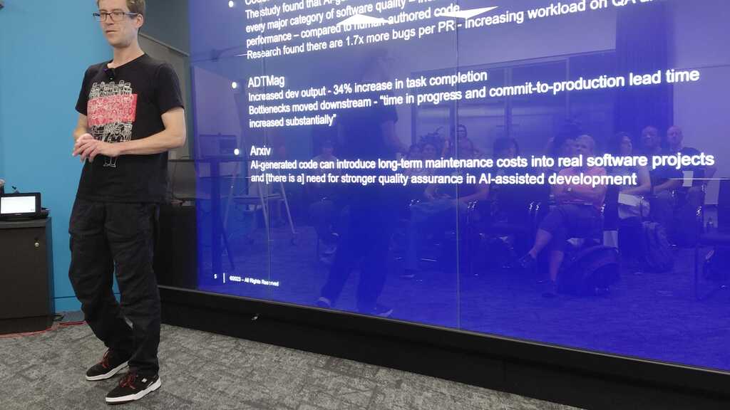 Well Explained BDD Approach  - Given AI - When steps are scripted - Then humans have control image